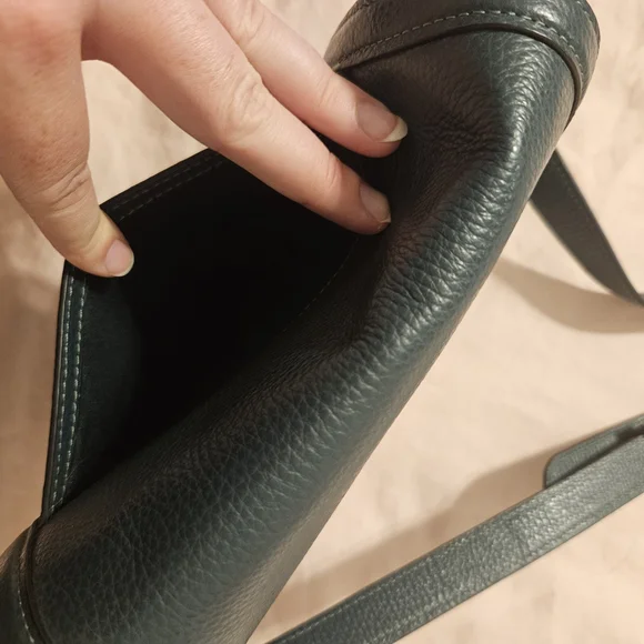 Coach Green Crossbody Saddle Handbag NWOT - Picture 5 of 7